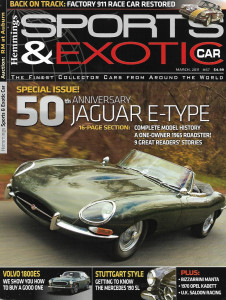 HEMMINGS SPORTS & EXOTIC CAR 2011 MAR - JAGUAR E-TYPE,VOLVO 1800ES, OPEL KADETT